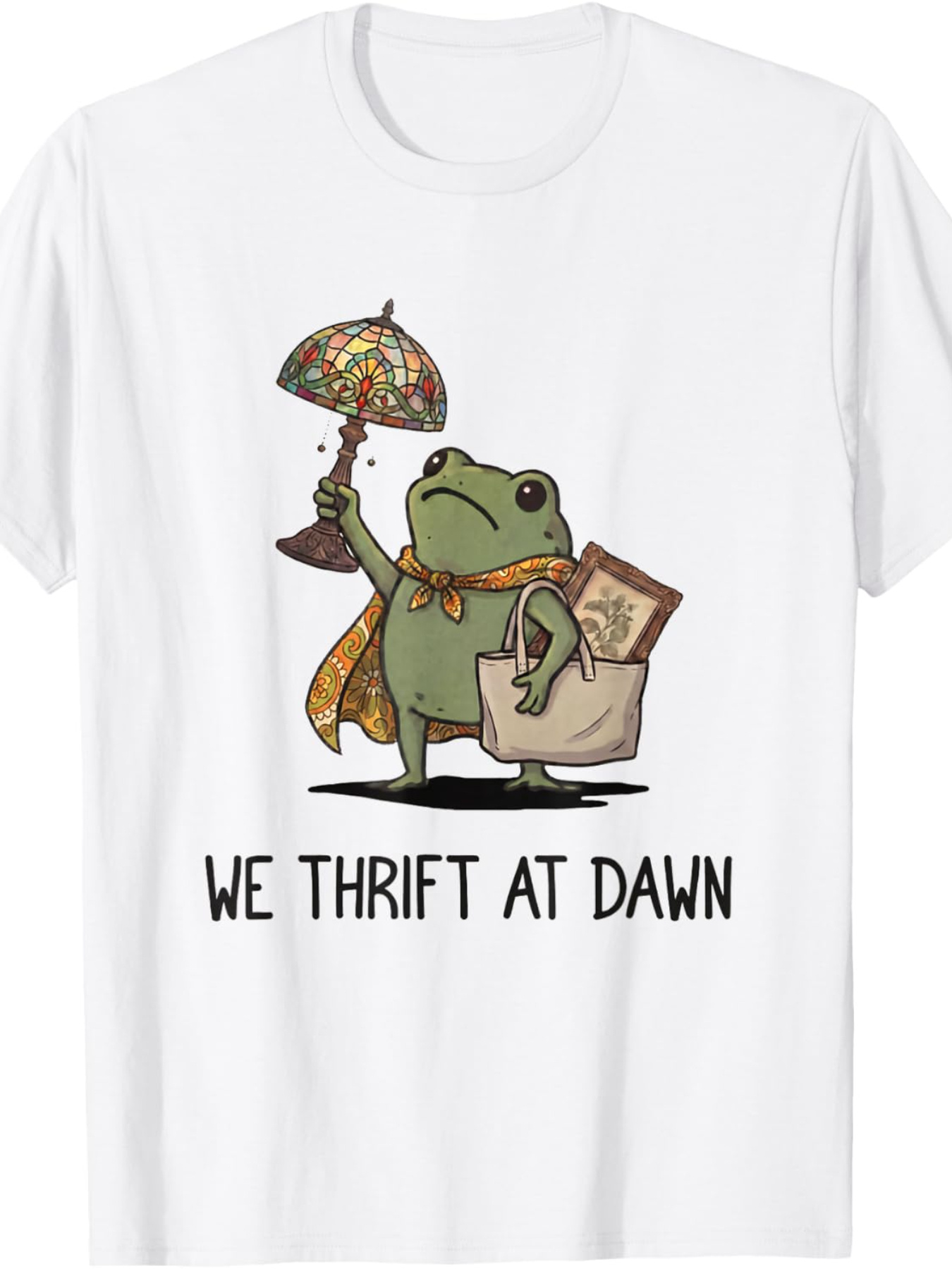 Vintage Fashion Thrift - We Thrift at Dawn Funny Frog