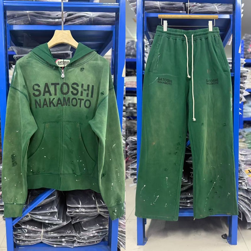Street Trend Hip Hop Satoshi N - đánh giá và giá Vintage Zipper