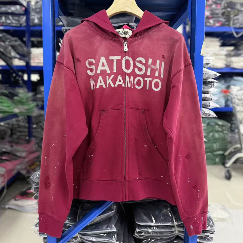 Street Trend Hip Hop Satoshi N - đánh giá và giá Vintage Zipper