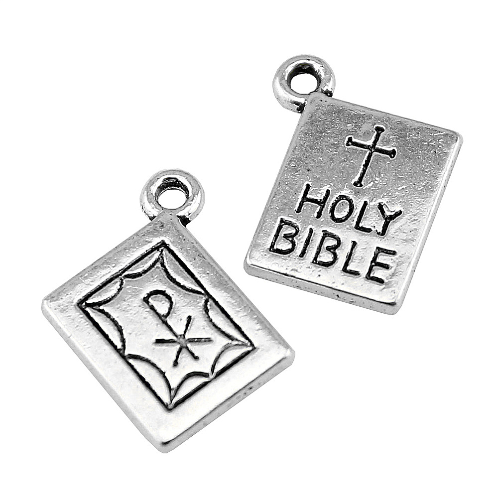 10Pcs/Lot Charms Book Holy Bib - đánh giá và giá Vintage Fashion Coloring Book