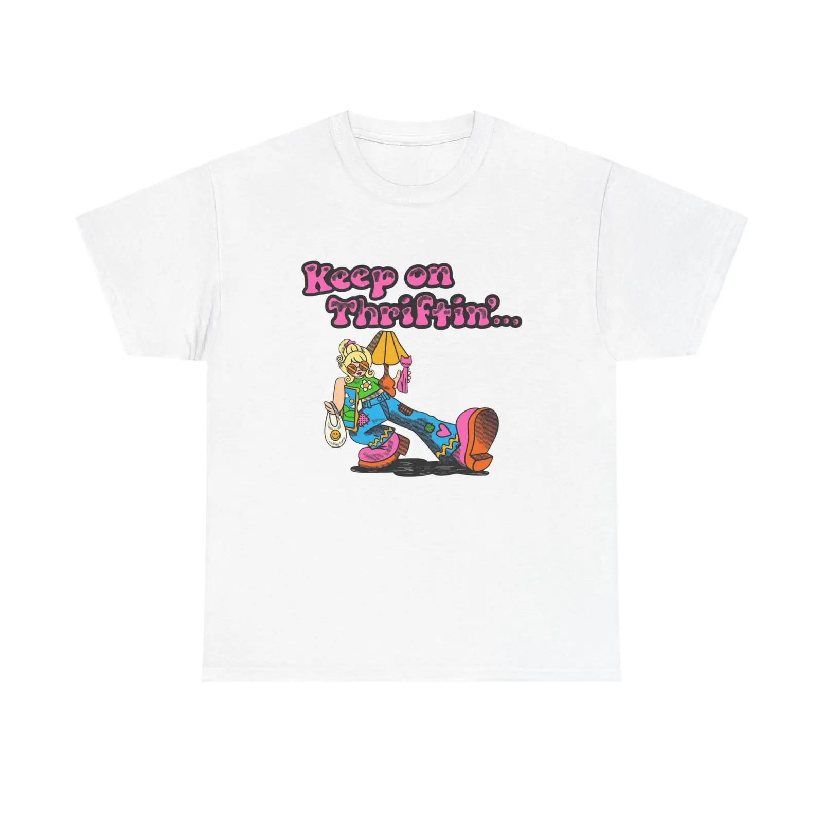 Keep On Thrifting Funny T Shir - đánh giá và giá Vintage Fashion Thrift