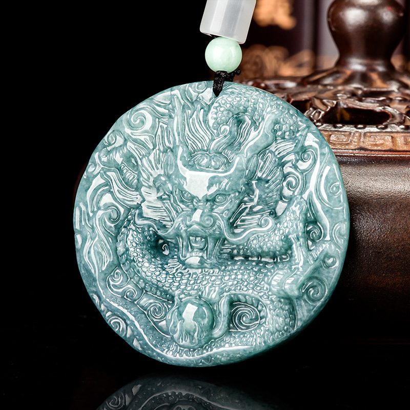 Burmese Jadeite Dragon Pendant - đánh giá và giá Vintage Fashion Jewelry