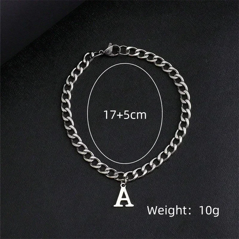 Silver Color A-Z Initial Brace - đánh giá và giá Z Vintage Fashion