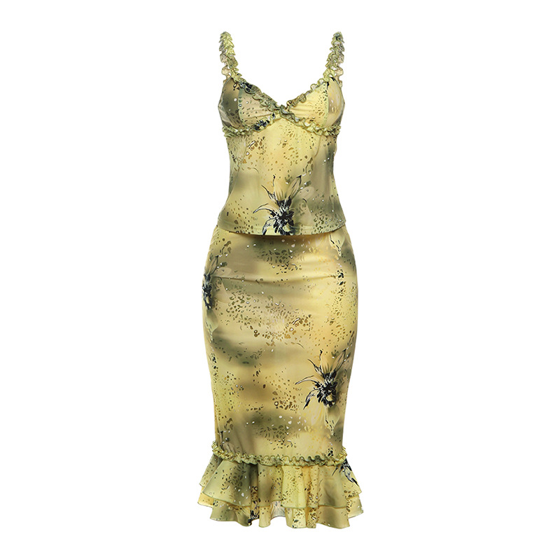 Women's Dress 2 Piece Floral P - đánh giá và giá Vintage Fashion Pieces