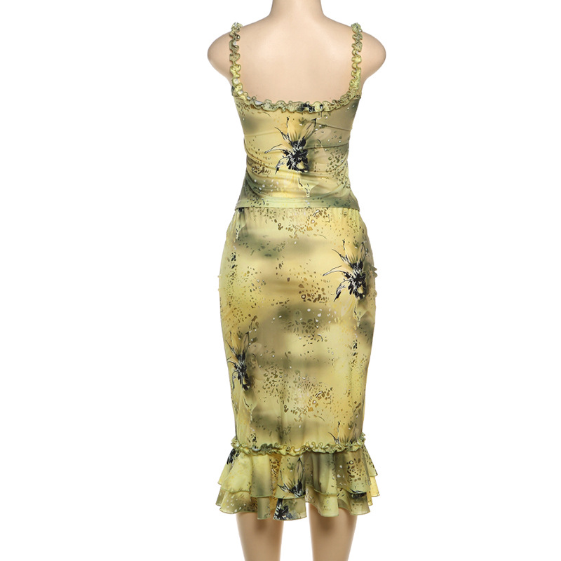 Women's Dress 2 Piece Floral P - đánh giá và giá Vintage Fashion Pieces