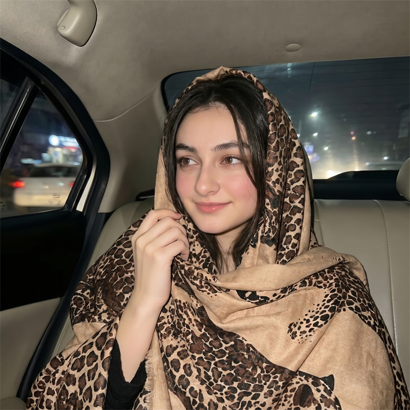 Vintage Leopard Print Hijab an - đánh giá và giá Vintage Fashion Hijab