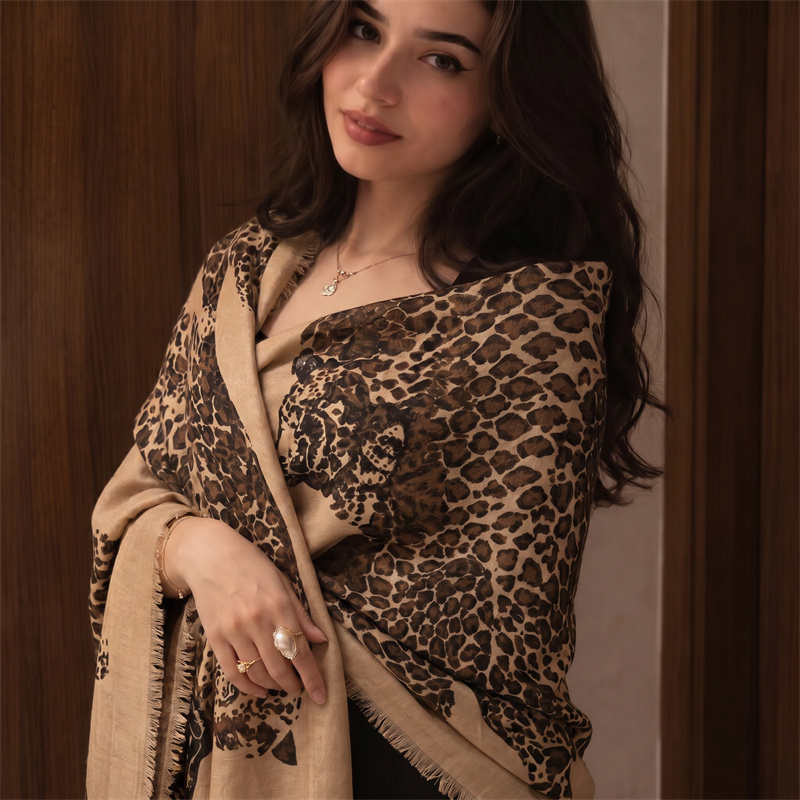 Vintage Leopard Print Hijab an - đánh giá và giá Vintage Fashion Hijab
