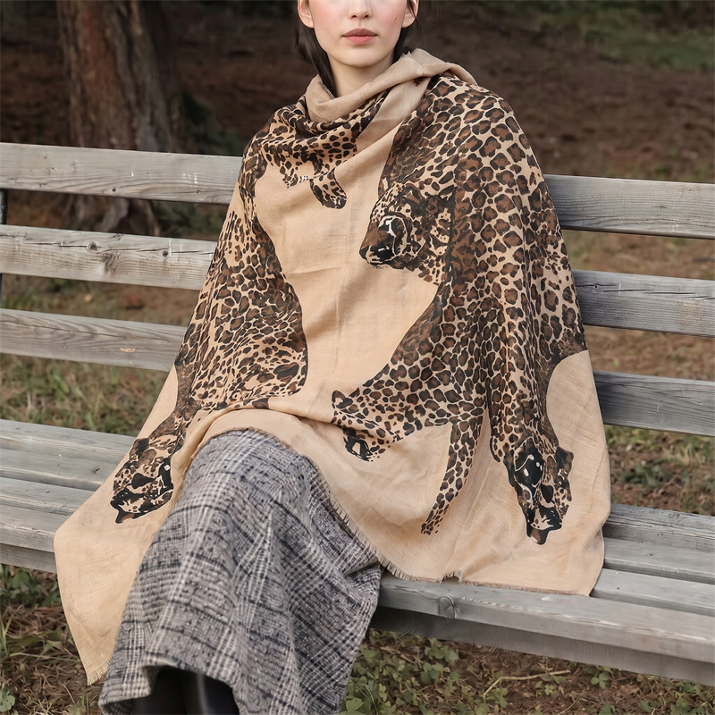 Vintage Leopard Print Hijab an - đánh giá và giá Vintage Fashion Hijab