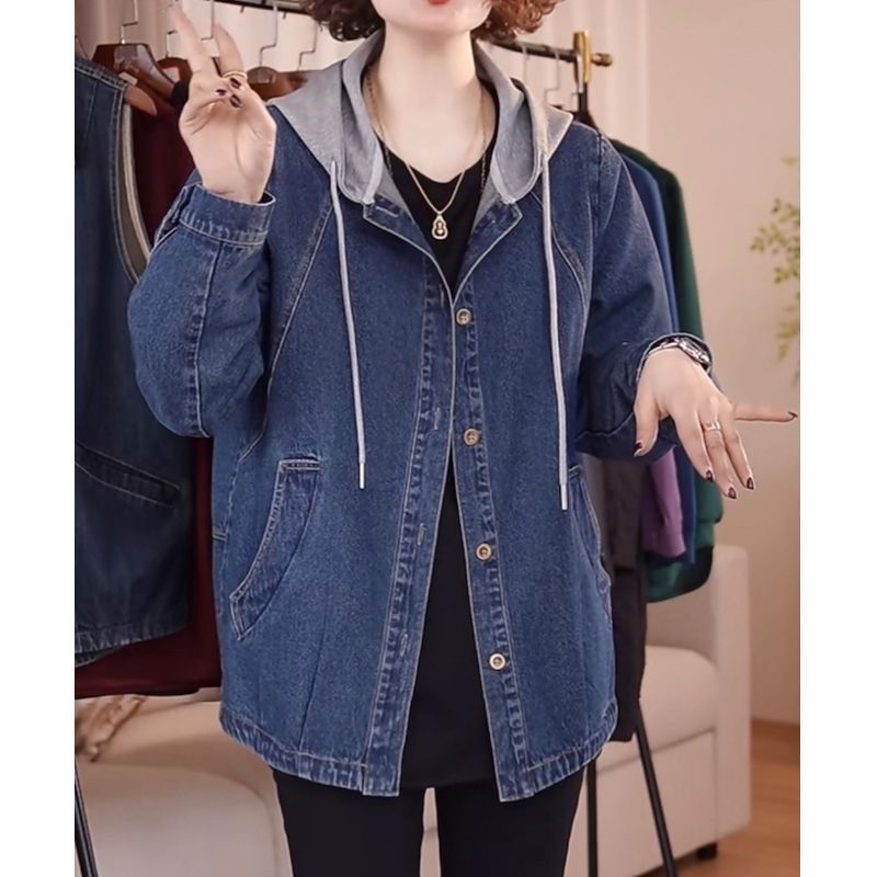 European High-Quality Denim Ja - đánh giá và giá Patchwork Jean Jacket