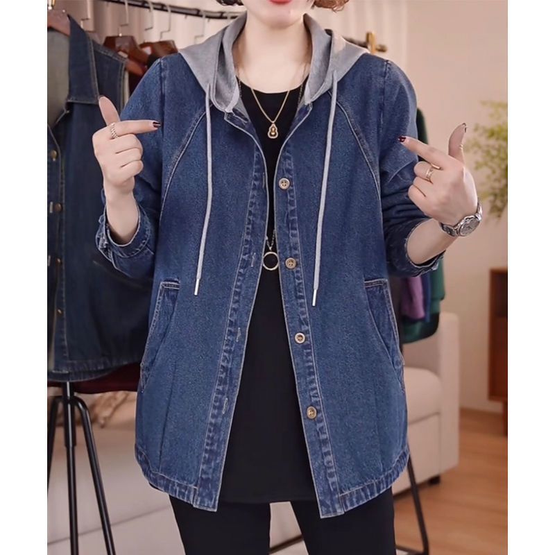 European High-Quality Denim Ja - đánh giá và giá Patchwork Jean Jacket