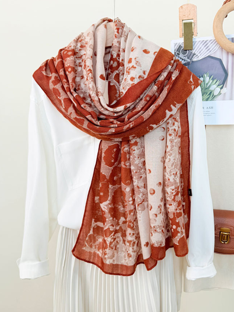 Elegant Women Silk Scarf Beach - đánh giá và giá Vintage Fashion Hijab