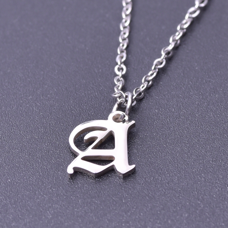 Cute Old English Alphabet Pend - đánh giá và giá Z Vintage Fashion