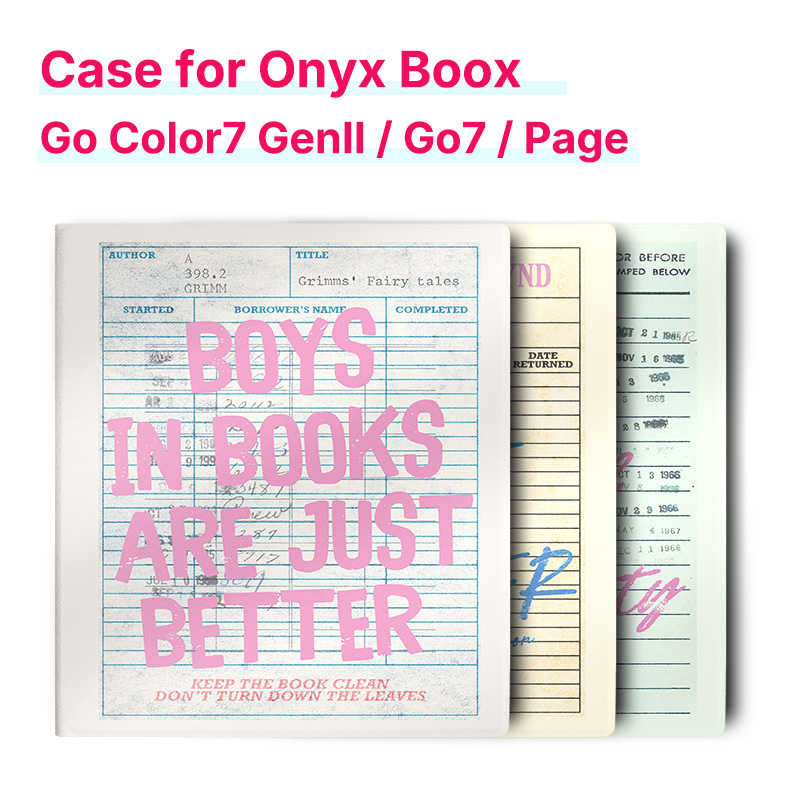 Murmelo Magnetic Case for Boox - đánh giá và giá Vintage Fashion Coloring Pages