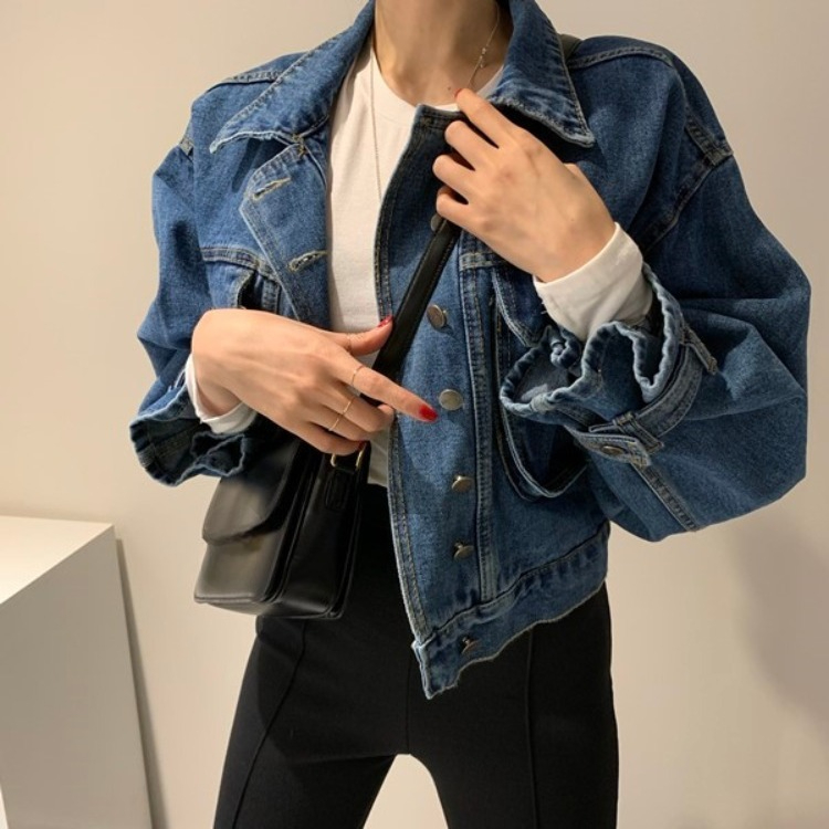 Spring Fall New Arrival Korean - đánh giá và giá Patchwork Jean Jacket