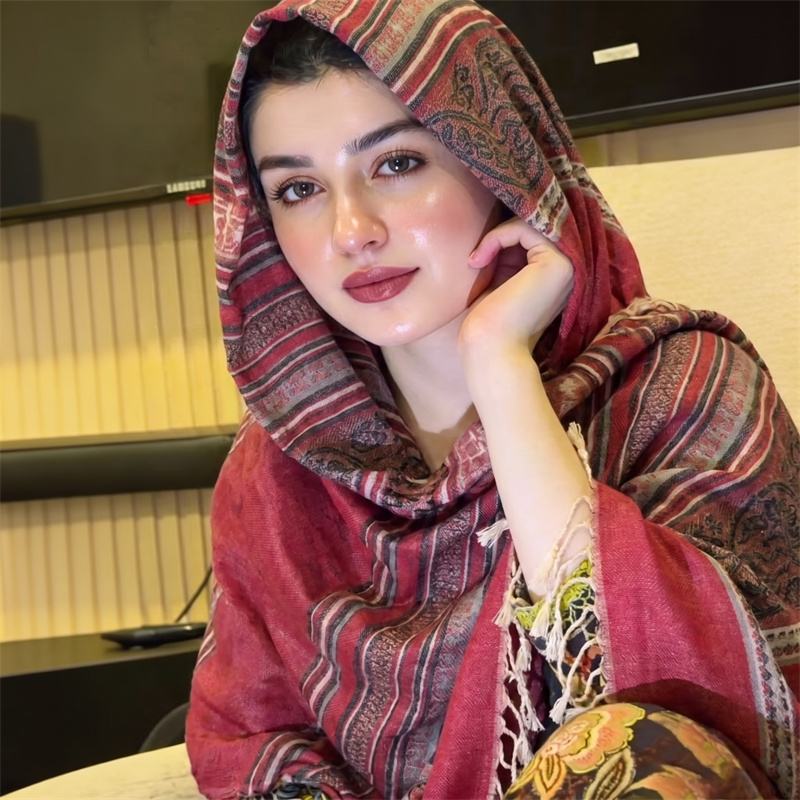 Vintage Paisley Print Hijab Fa - đánh giá và giá Vintage Fashion Hijab