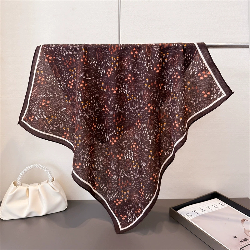 68cm Small Square Feminine Sca - đánh giá và giá Vintage Fashion Hijab