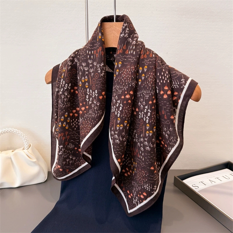 68cm Small Square Feminine Sca - đánh giá và giá Vintage Fashion Hijab