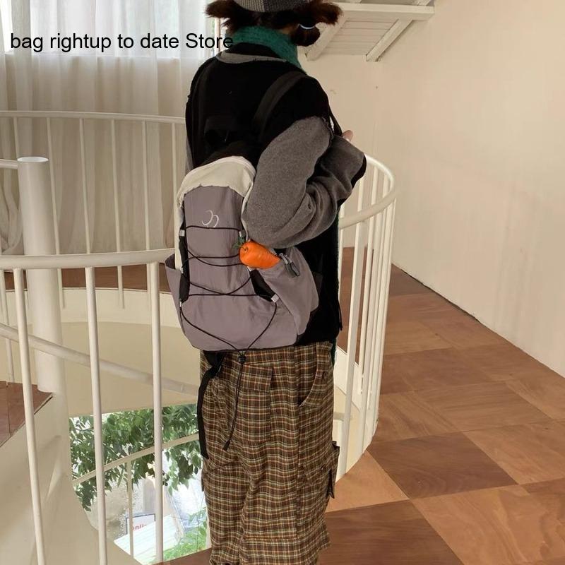 Casual Contrast Color Backpack - đánh giá và giá Vintage Fashion Coloring Book