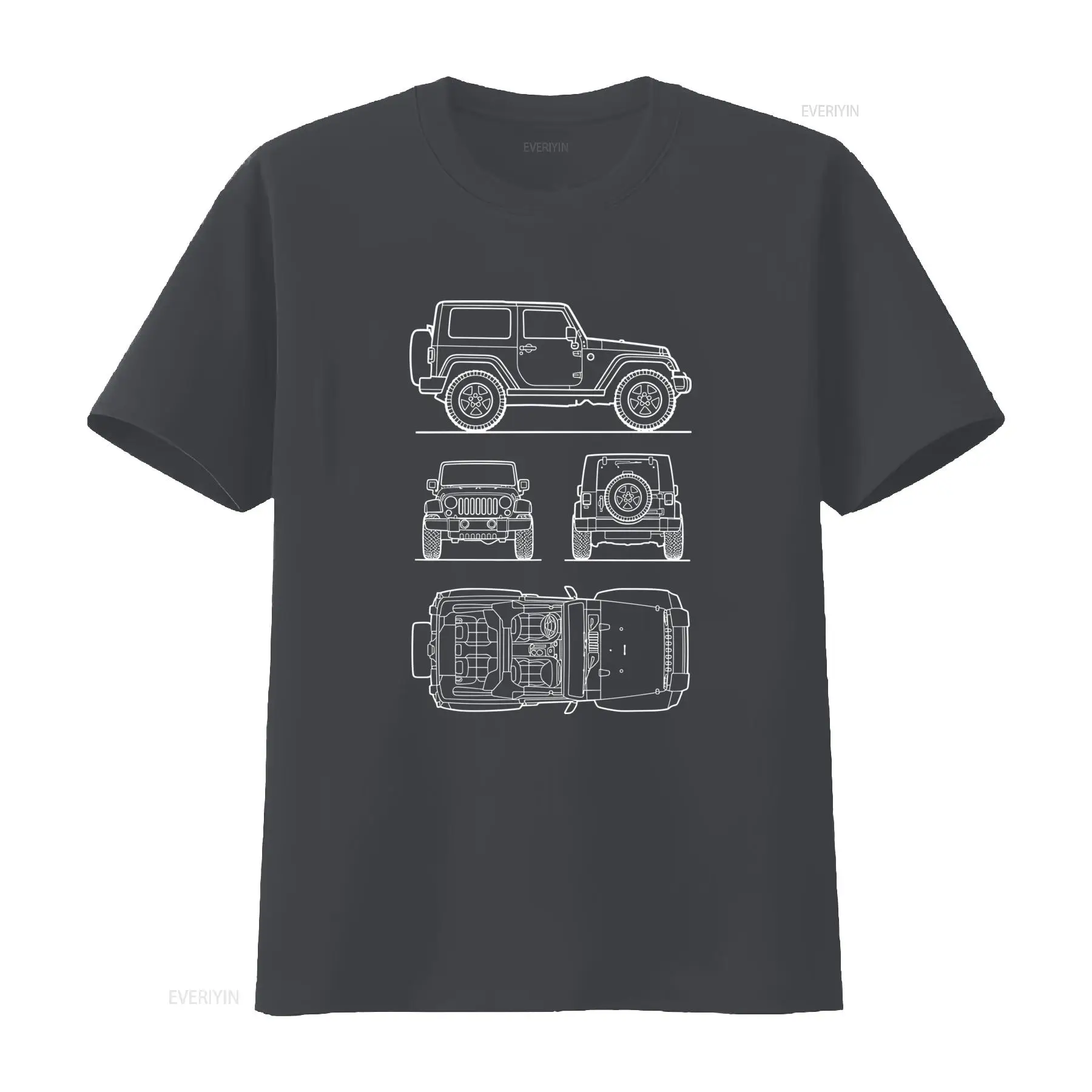 Off Road SUV Rubicon Men's T S - đánh giá và giá Vintage Fashion Drawings