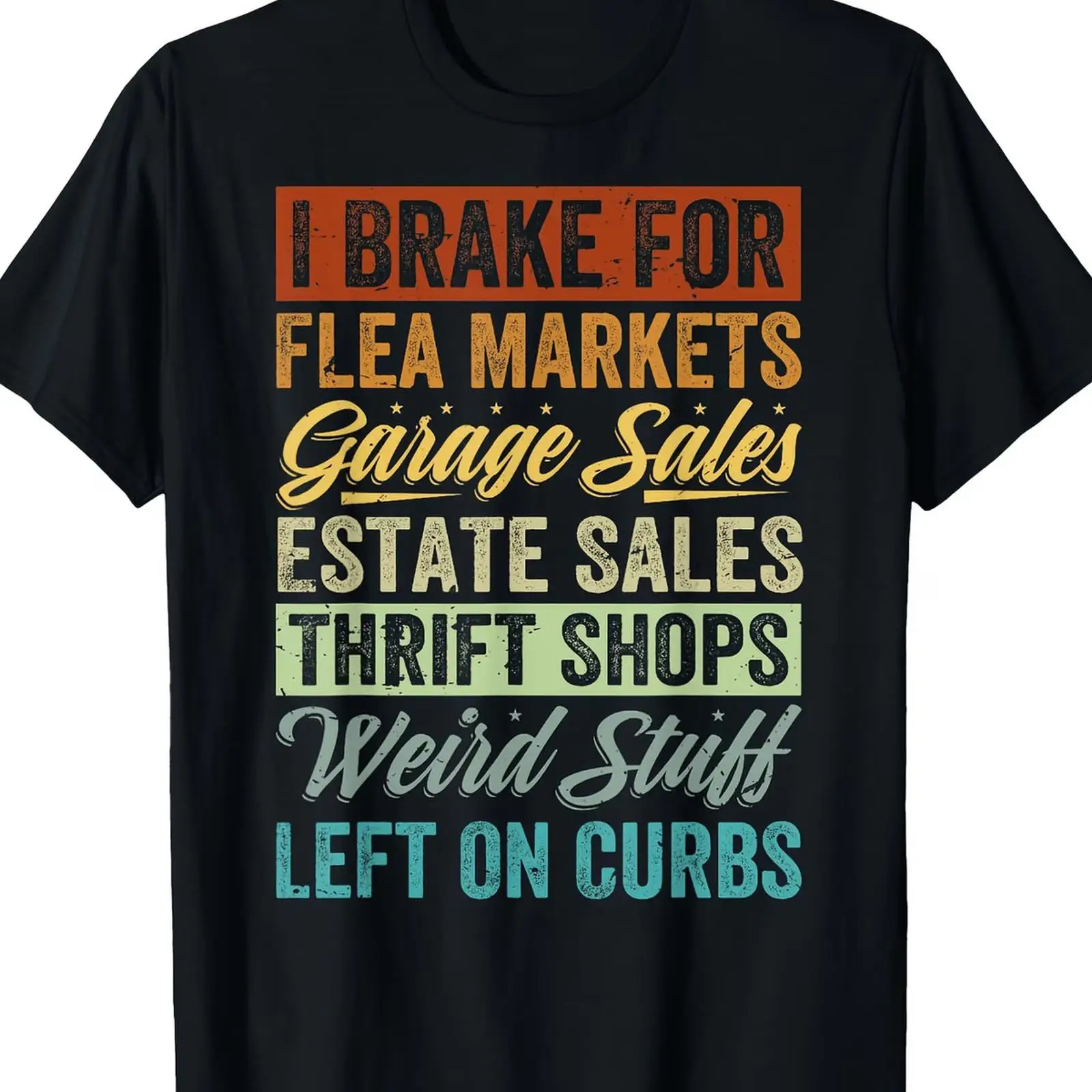 I Brake for Flea Markets T Shi - đánh giá và giá Vintage Fashion Thrift