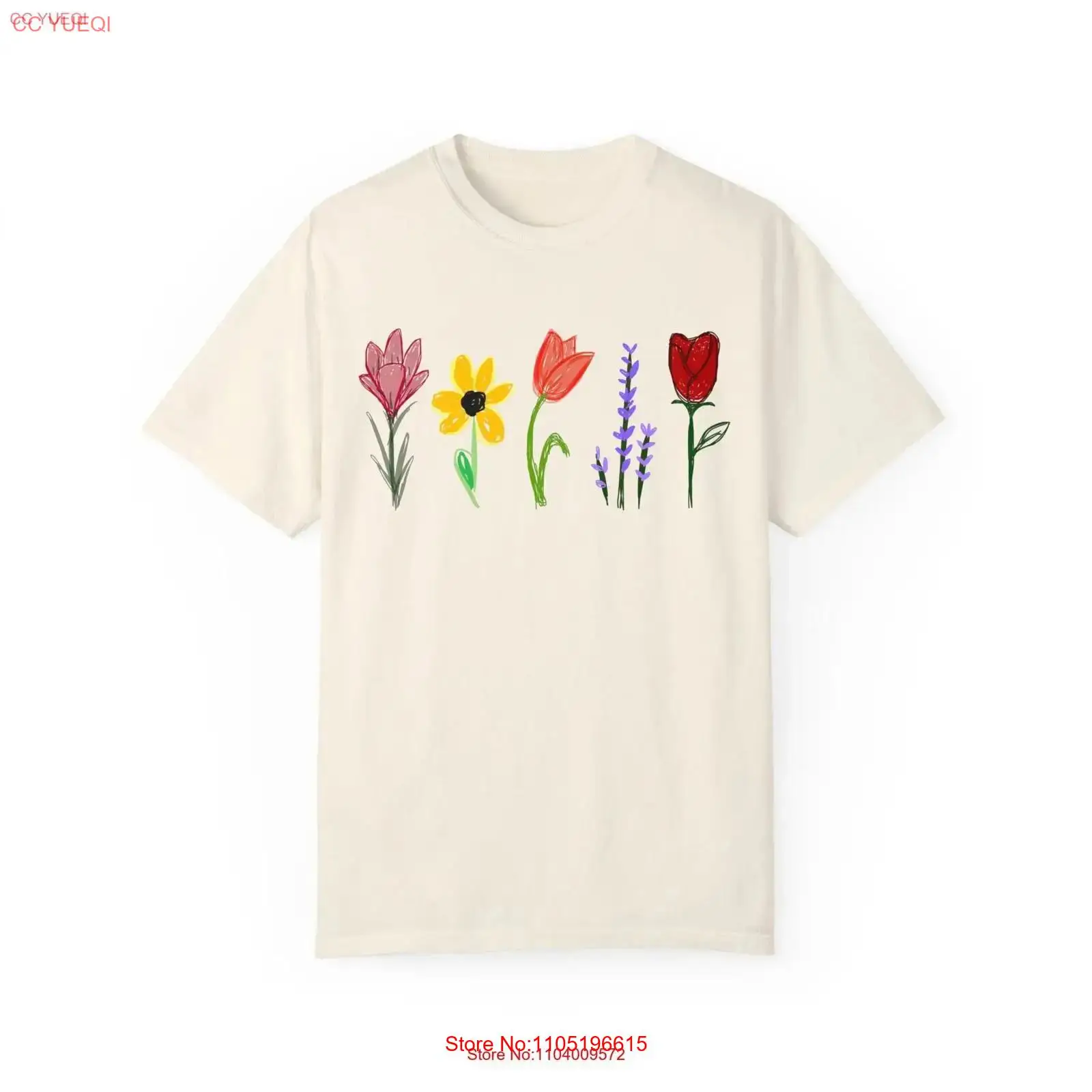 Floral Doodle T shirt Cute Dra - đánh giá và giá Vintage Fashion Drawings