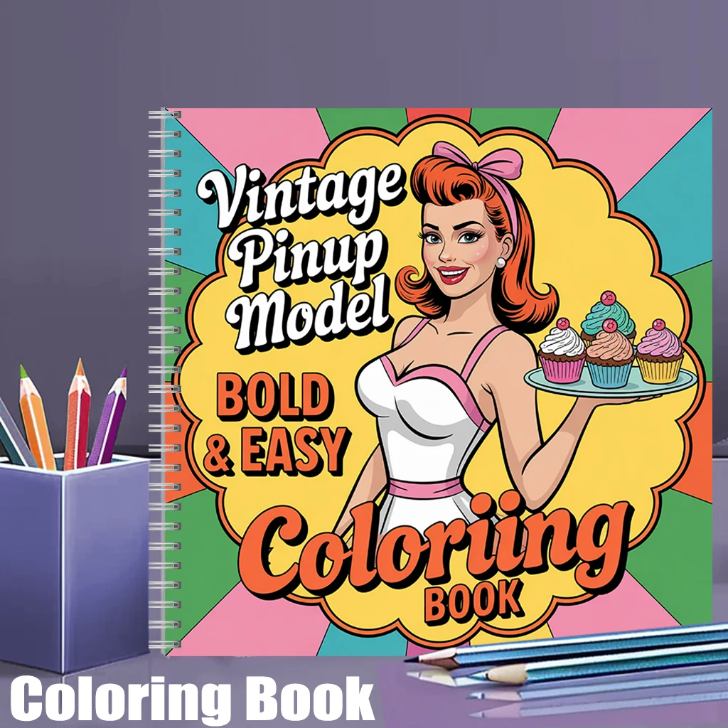 Vintage Model Coloring Book fo - đánh giá và giá Vintage Fashion Coloring Book