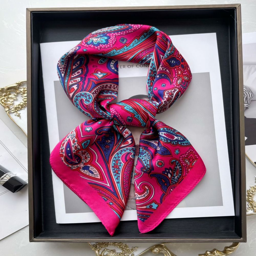 New Luxury Print Imitation Sil - đánh giá và giá Vintage Fashion Hijab