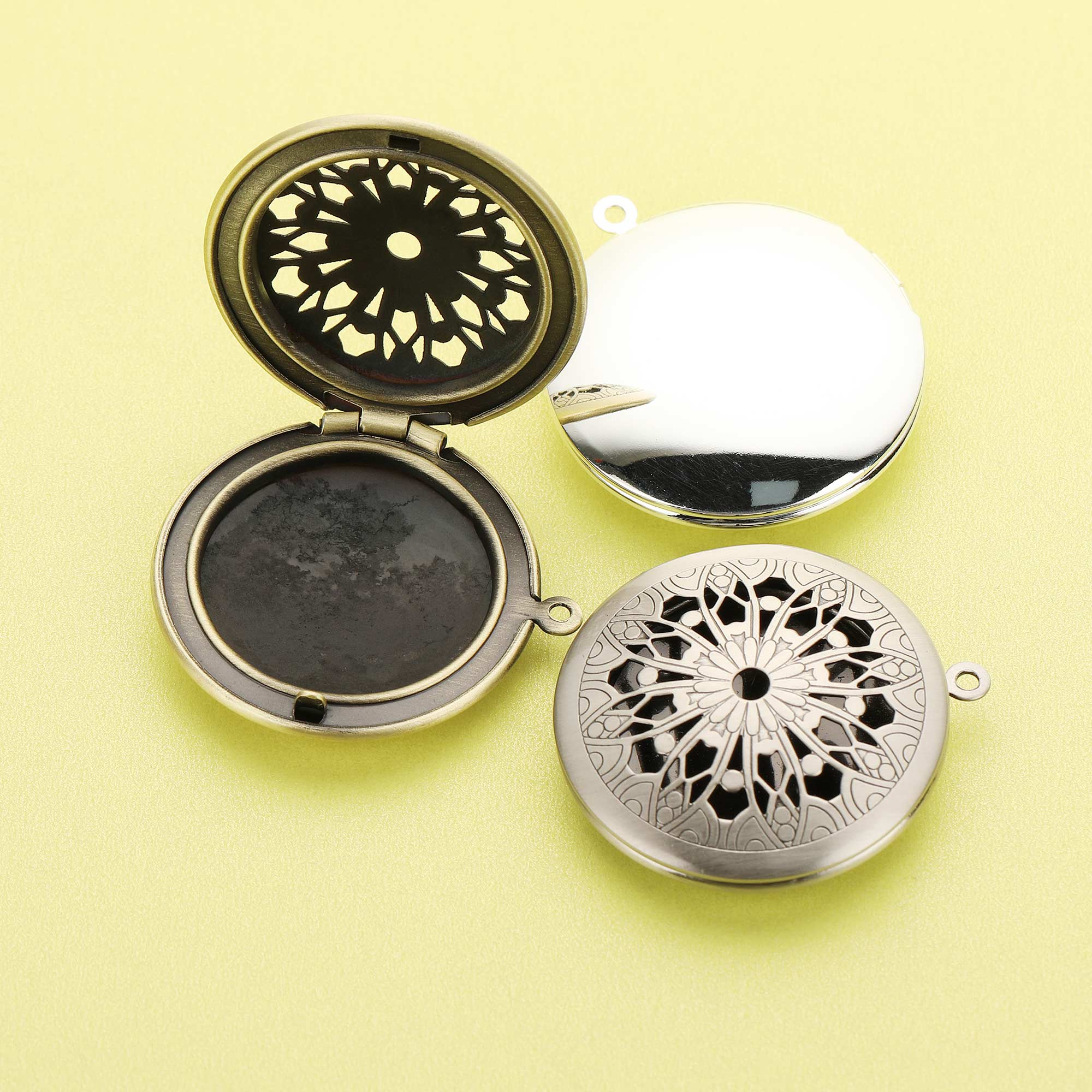5Pcs 31MM Round Filigree Photo - đánh giá và giá Vintage Fashion Icons