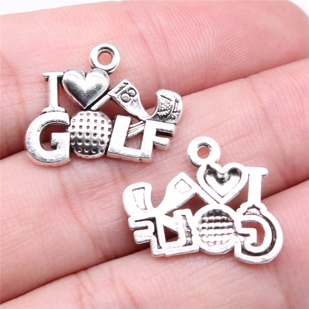 WYSIWYG 20pcs 22x18mm 2 Colors - đánh giá và giá Vintage Fashion Jewelry