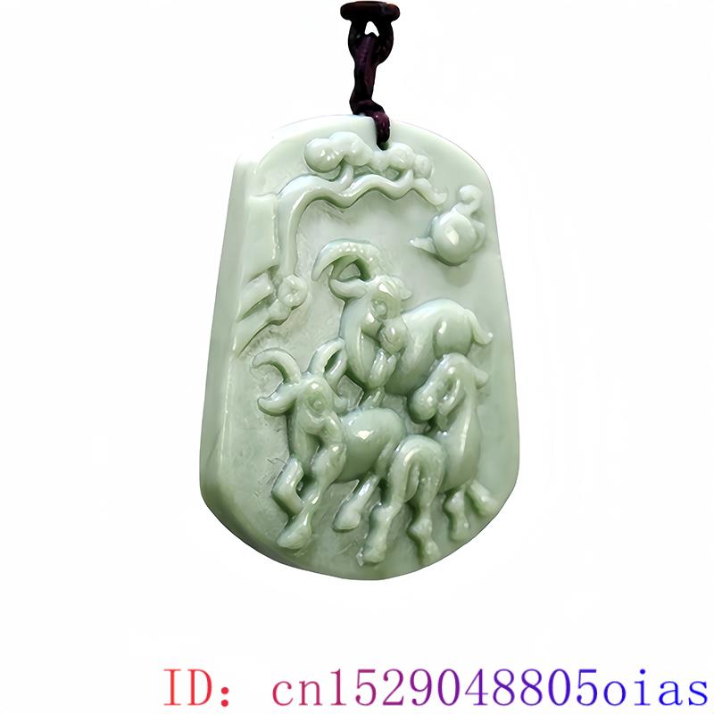 Green Natural Real Jade Sheep  - đánh giá và giá Vintage Fashion Jewelry