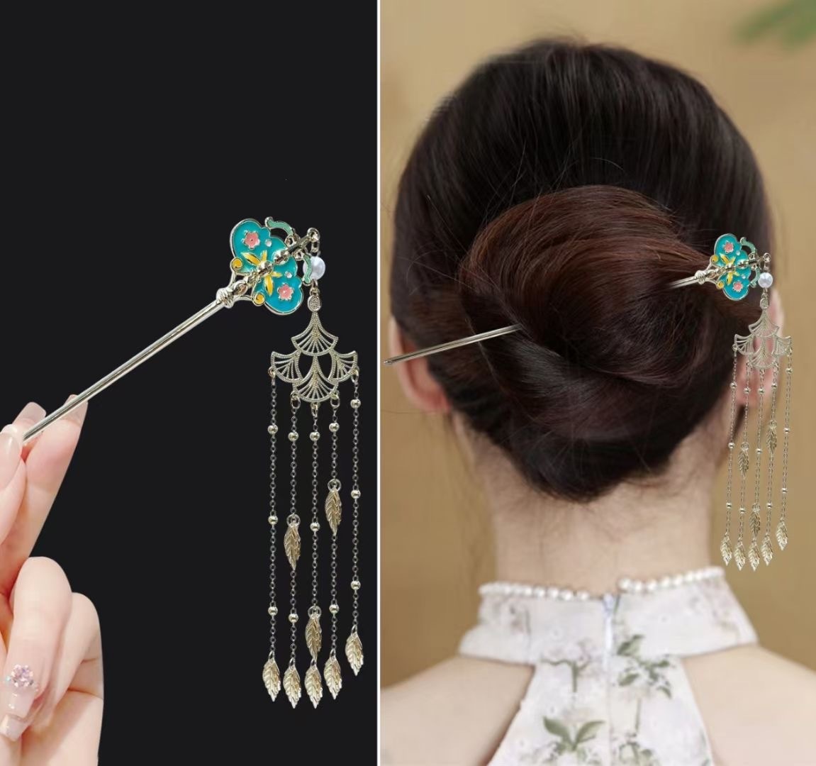 18cm Chinese Style Hairpin Ele - đánh giá và giá Vintage Fashion Jewelry