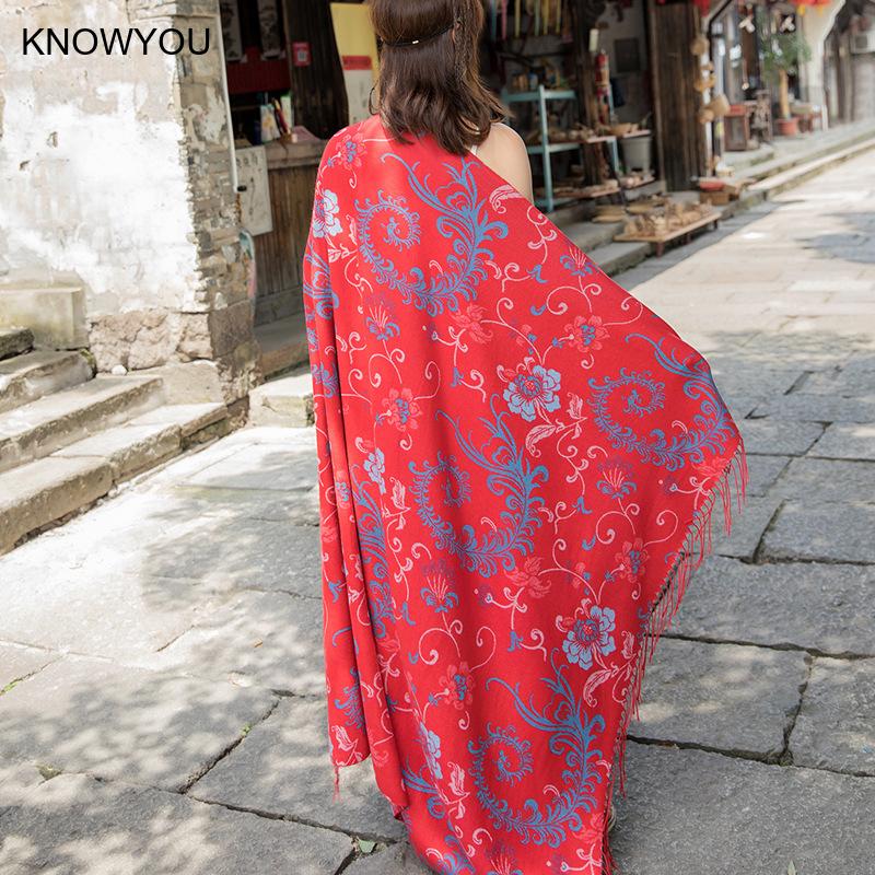 Big Size Square Scarf Imitatio - đánh giá và giá Vintage Fashion Hijab